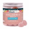 Mium Lab Gummies Collagène Peau Biomimétique - Anti-âge, Hydratation, Fermeté & Éclat - Supérieur au Collagène Marin & Bovin 