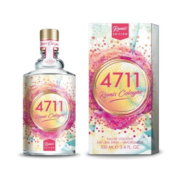 Remix Cologne 4711® Citron - Urban Summer I Eau de Cologne - Fruitée - Pétillante - Sauvage - La fraîcheur estivale et vivant