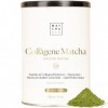 Collagène avec magnésium, thé Matcha et acide hyaluronique. Articulations, peau et ongles. 300 g de poudre de collagène match