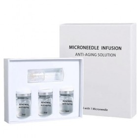 MEITREND Système de micro-infusion dacide hyaluronique, kit de micro-aiguilles, micro-infusion visage, système dinfusion de