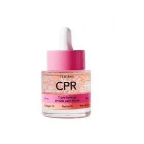 Sérum Anti-Rides CPR - THOM e - Triple-Synergy, Collagène 1%, Peptide 7%, Rétinol 0.1%, 30ml - Made in Korea