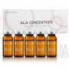 Collagène, peptides, sérum acide hyaluronique ALA concentré ampoules pour anti-âge, microneedling, raffermissement de la peau