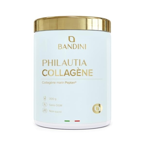Bandini® Collagène Marin Poudre 12.000mg – Peptides de Collagene Marin Hydrolysés Type 1 - Pour Articulations, Peau, Cheveux 