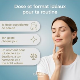 Bandini® Collagène Marin Poudre 12.000mg – Peptides de Collagene Marin Hydrolysés Type 1 - Pour Articulations, Peau, Cheveux 