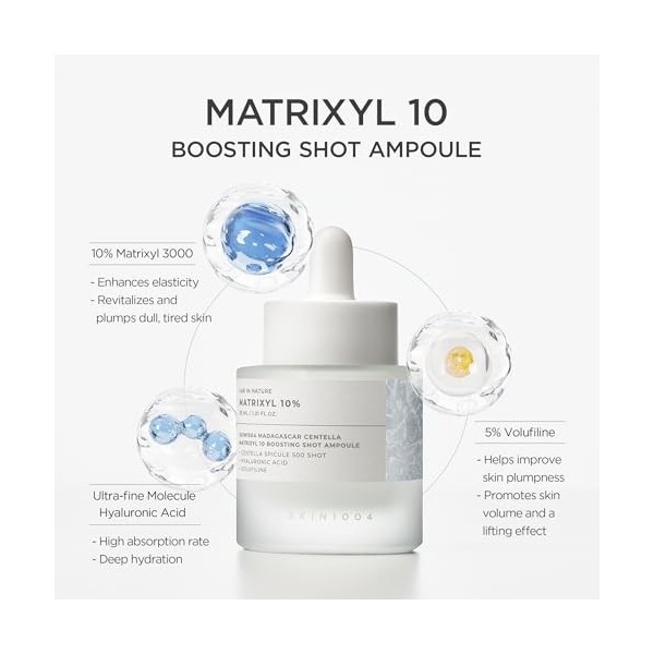 SKIN1004 Madagascar Centella Matrixyl 10 Boosting Shot Bulbe, 30 ml