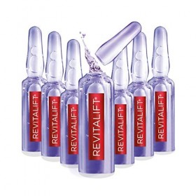 LOreal Paris Revitalift Derm Intensives Hyaluronic Acid Serum Ampoules 7 Day Boost Pure Hyaluronic Acid Anti-Aging Ampoules 