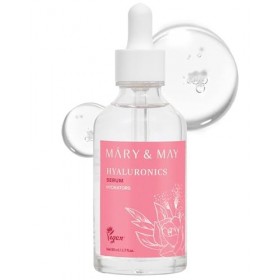 Mary&May Sérum Hyaluronics avec 6 types dacide hyaluronique - Complexe pour hydratation profonde et rétention dhumidité - S