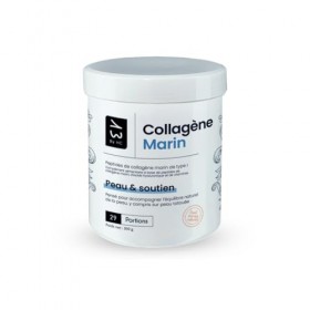 13 By HC Collagène Marin en Poudre Type I avec Acide Hyaluronique et Vitamines B, Goût Orange Naturel, 300g, 29 Portions, Sou