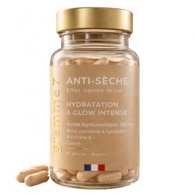 Acide Hyaluronique 200mg - Formule Anti-Age, Anti-Rides, Protection UV & Pollution - Efficace - Hydrate en Profondeur – Hydra