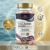 French Vitality Complexe de Collagène Marin Premium - Naticol Tripeptides X3 - All-in-One 20 Actifs - Peau Cheveux Articulati