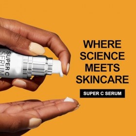 Sérum Super Vitamine C pour Femmes de Plus,Booster de Collagene et Acide Hyaluronique Pur,Acide Hyaluronique Serum Visage,Ant