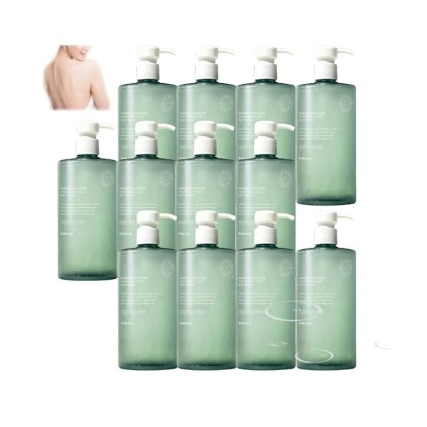 Sérum corporel à lacide hyaluronique HA, soin léger à absorption rapide pour une hydratation intense et une peau douce et so ...