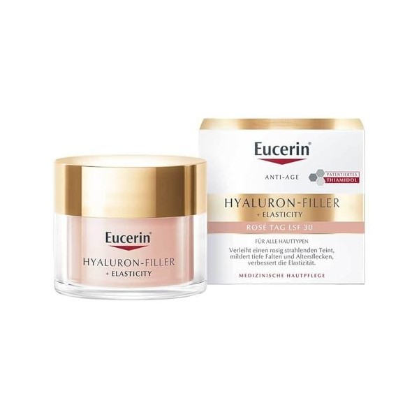 Eucerin Hyaluron-Filler + Elasticity Rosé Tag LSF 30, 50 ml Crème