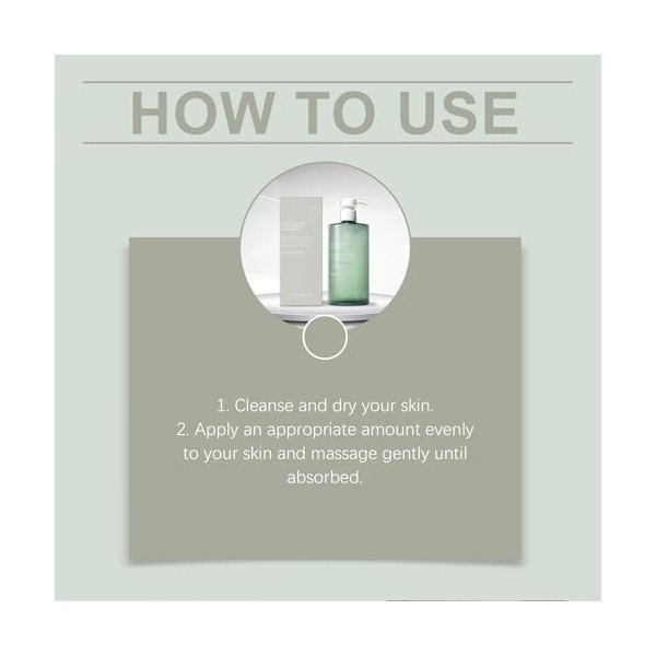 Sérum corporel à lacide hyaluronique, absorption rapide, 386 ml - Hydrate instantanément et durablement, améliore lélastici