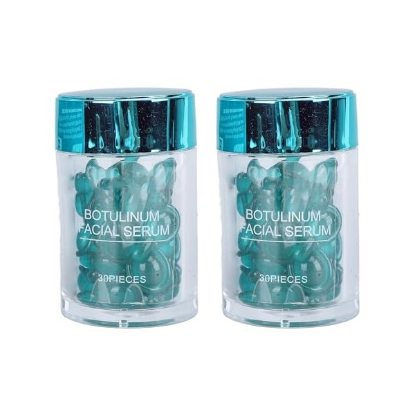 Qudinip Capsule Faciale 60 Pièces, élimination des Rides, Raffermissement, Nourrissante, Anti-âge, Lissage de la Peau Favoris