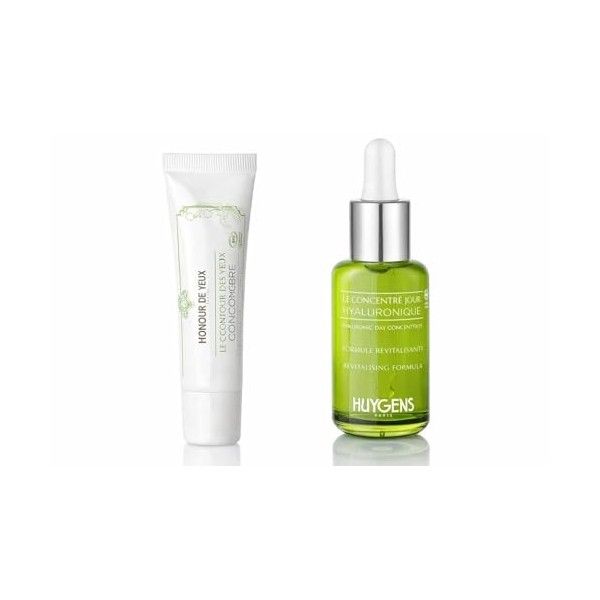 HUYGENS Rise & Shine Duo - Sérum Acide Hyaluronique Visage & Le Contour des Yeux