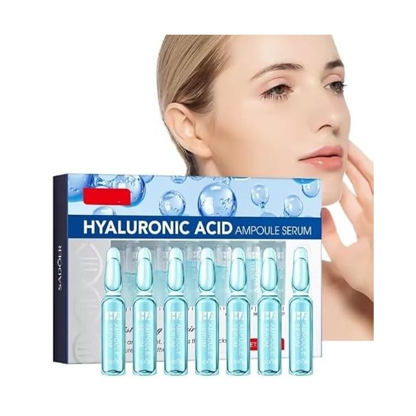 Sérum à lacide hyaluronique ultra hydratant, sérum facial à lacide hyaluronique, sérum hydratant pour le visage, lifting et