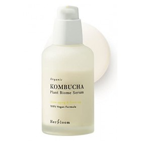 herbloom Sérum Biome De Kombucha Bio - Sérum Hydratant Et DHydratation Profonde, Avec Céramides Et Acide Hyaluronique Triple