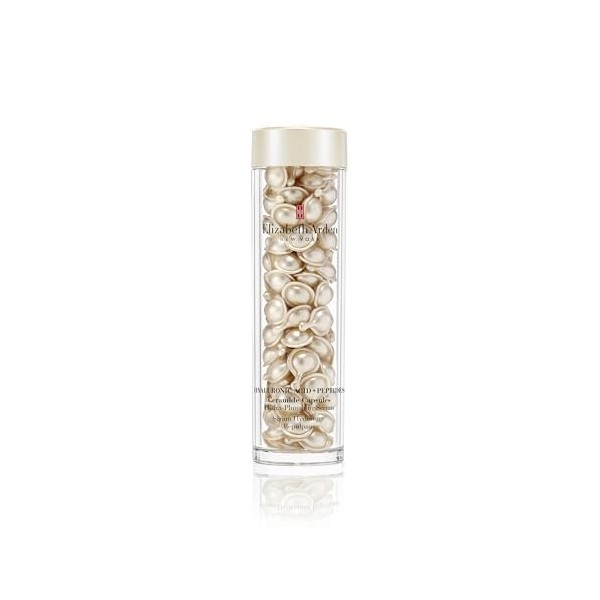 Elizabeth Arden - Capsules dAcide Hyaluronique + Peptides et Céramides, Sérum Hydratant et Repulpant, Formule Soyeuse et Lég ...