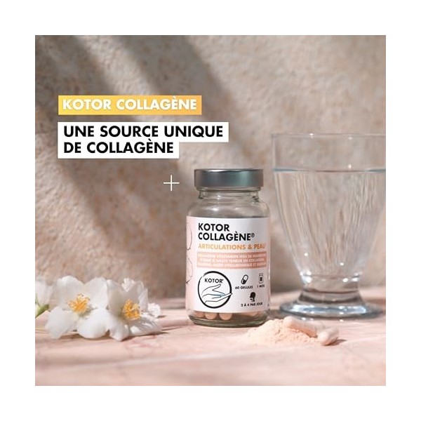 COLLAGÈNE FRANÇAIS & NATUREL | Membrane d’Œuf riche en Collagène type I, V, X + Acide Hyaluronique, Élastine, Silicium et Vit