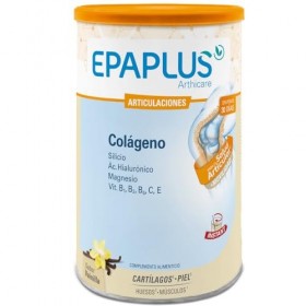 EPAPLUS Arthicare, Collagène Hydrolysé + Silicium + Acide Hyaluronique, Arôme Vanille à dissolution instantanée, Traitement d