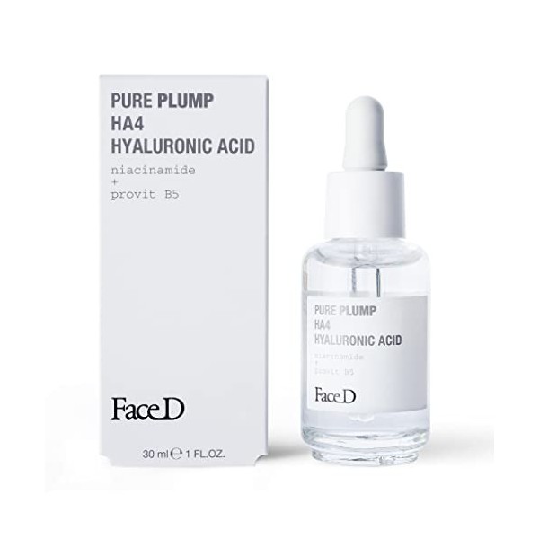 Face D - Pure Plump Sérum à lacide hyaluronique HA4 raffermissant 50 ml