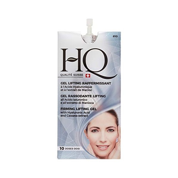 Hq - Gel Lifting Raffermissant A L acide Hyaluronique 10 Doses Hq Acide hyaluronique