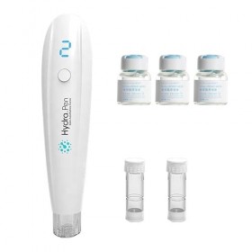 Stylo électrique de micro-aiguillage Elitzia HydraPen H2 avec cartouches à 12 aiguilles de 0,25 mm et essence dacide hyaluro ...