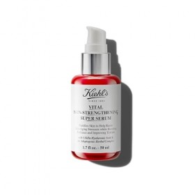 Kiehls, Super Sérum Concentré à l’Acide Hyaluronique Vital Skin-Strengthening, Sérum Visage Tous Types de Peau, Corrige les 