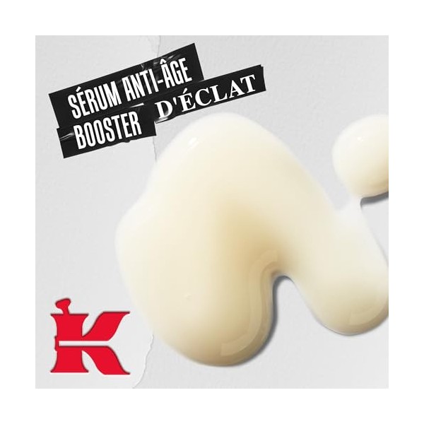 Kiehls, Super Sérum Concentré à l’Acide Hyaluronique Vital Skin-Strengthening, Sérum Visage Tous Types de Peau, Corrige les 