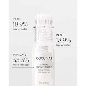 CLINICAL BEAUTY FILLER – Traitement Anti-Rides – 1 Application – Technologie Avancée – Stimule le Collagène – Combat le Relâc