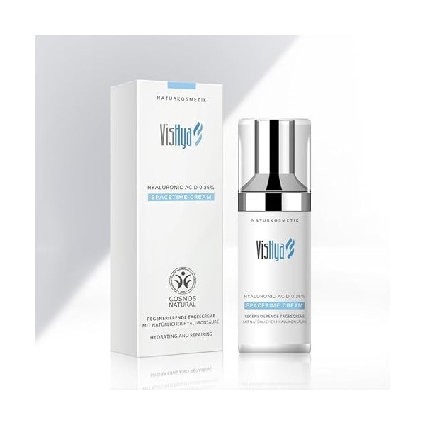 VisHya Crème dacide hyaluronique 0,36 % Spacetime 50 ml 