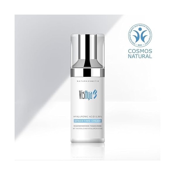 VisHya Crème dacide hyaluronique 0,36 % Spacetime 50 ml 