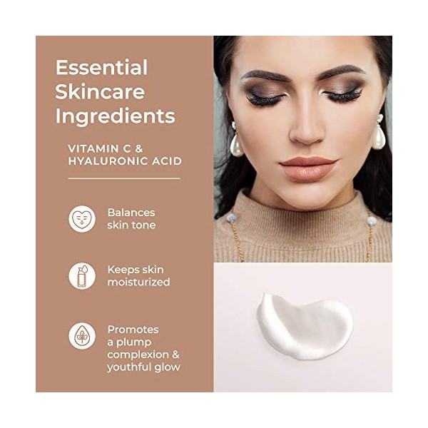 Lapprêt facial double fonction vitamine C + acide hyaluronique 