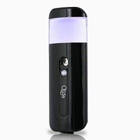 Qlife Hydrogen Générateur deau riche pour la peau et le visage, Hydrogen Rich Generator noir 