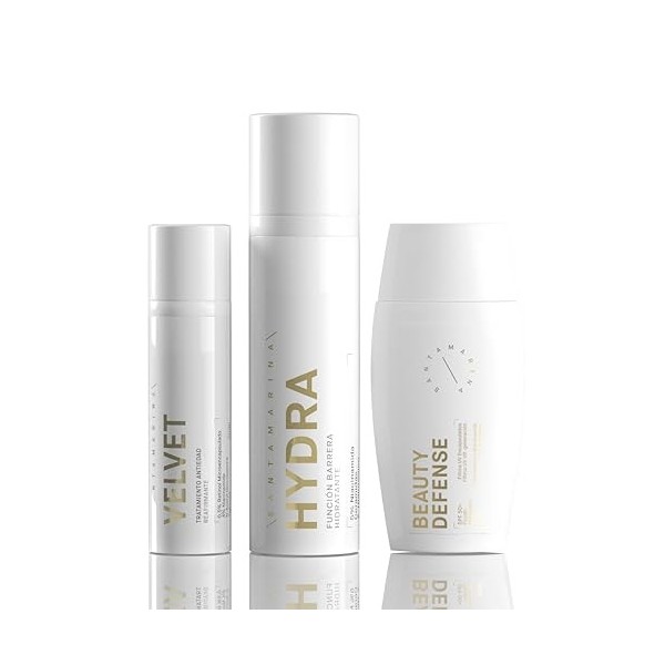 STARTER | Sérum Visage Pur Rétinol 0.2 Nuit - Acide Hyaluronique et Niacinamide Hydratant Acide Hyaluronique - SPF 50+ Crème ...