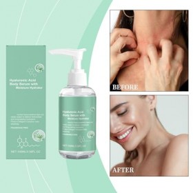 Sérum corporel hydratant à lacide hyaluronique Ha Body Hydrator, hydrate intensément, raffermit, formule non grasse, pour pe ...