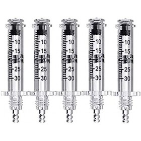 25 PCS Ampoule Tête Stylo Acide Hyaluronique pour Rides Lifting Lèvre Hyaluron Pistolet Atomiseur Hyaluron Stylo Haute Pressi