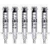 25 PCS Ampoule Tête Stylo Acide Hyaluronique pour Rides Lifting Lèvre Hyaluron Pistolet Atomiseur Hyaluron Stylo Haute Pressi