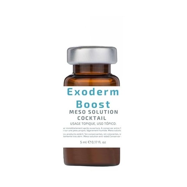 Meso Solution exosomes ExodermBoost Bio-revitalisant, Rajeunissant, Hydratant et Réparateur