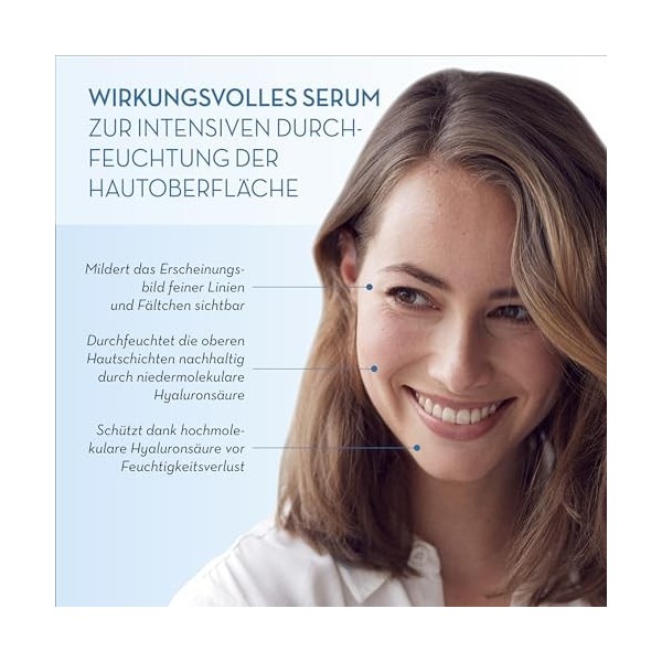 JEAN DARCEL Renovar Sérum hyaluronique - Sérum à lacide hyaluronique contre les rides - Avec acide hyaluronique à poids mol