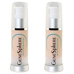 Genesphere With Acquacell Anti-Aging Away Lines and Wrinkles Absorb Moisture Skin Care Set Of 2 
