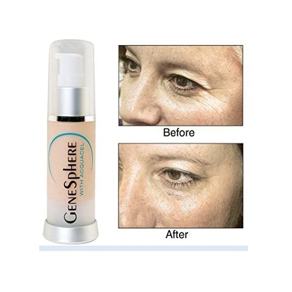 Genesphere With Acquacell Anti-Aging Away Lines and Wrinkles Absorb Moisture Skin Care Set Of 2 