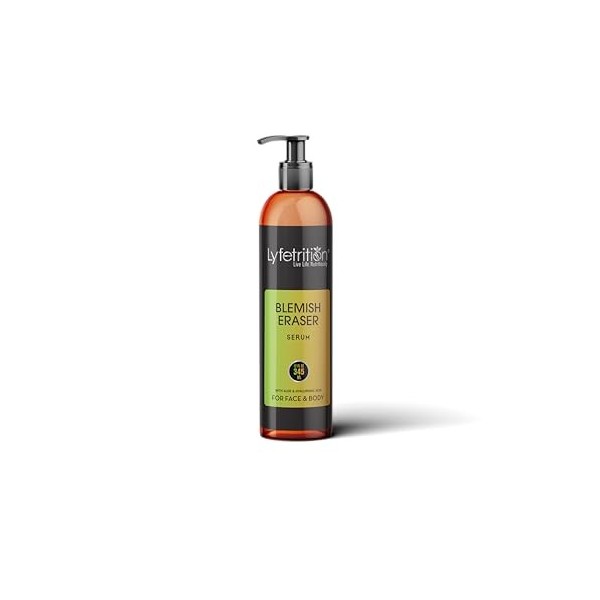 Lyfetrition Sérum gomme anti-imperfections réduit les rides sur le visage et éclaircit les taches sombres et les marques, sér