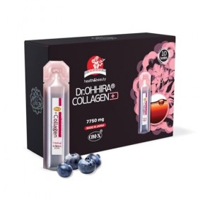 Dr. OHHIRA® Collagen+ | Complément Alimentaire de Collagène Marin Liquide pour Femmes | Peptides de Collagène Hydrolysé Types...