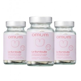 OMUM - La Surdouée - Complément Alimentaire au collagène marin - Elasticité, hydratation beauté de la peau - Compatible gross...