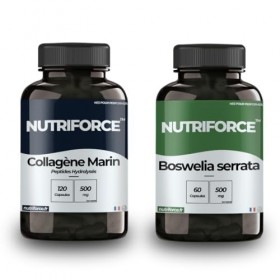 Pack Articulations – Collagène Marin + Boswellia Serrata – 180 Gélules – Mobilité et Confort Naturel