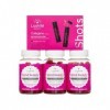 Lashilé Beauty - Complément Alimentaire - Anti-âge Global - Shots Collagène Marin 5000 mg + Gummies Good beauty - Type 1 et 3