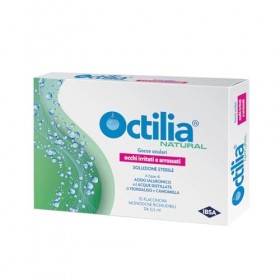 Octilia Natural Gouttes Oculaires Acide Hyaluronique Gouttes Yeux Eau Distillée De Bleuet Et Camomille Gouttes Pour Yeux Irri