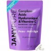 Acide Hyaluronique Pur 400mg + Vitamine C 200mg | Complexe Anti-Âge & Anti-Rides | Hydratation Intense Peau, Éclat du Teint &